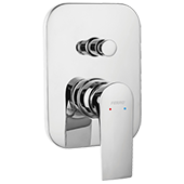 Смеситель для ванны (встроенный) FERRO ALGEO SQUARE BAQ7P - фото