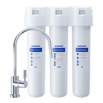 Проточный фильтр Аквафор Кристалл Эко (ультрафильтрация) - фото