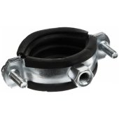 Хомут металлический с изоляцией Erico Macrofix 39-46 (1 1/4'') M8 - фото