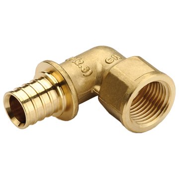 З'єднувальне коліно латунь з різьбленням ВР 90°  General Fittings d32-1'' (3400.22) - фото