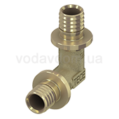 Соединительное колено латунь 90° TECE Flex d25/d25 (767025) - фото