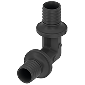 Соединительное колено пластик 90° TECE Flex d20/d20 PPSU (737020) - фото