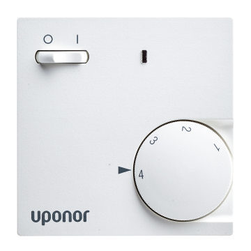 Аналоговий термостат Uponor Comfort E Thermostat Dial Set T-85 230 В (1088705) - фото