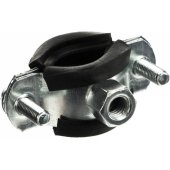 Хомут металлический с изоляцией Erico Macrofix 20-24 (1/2'') M8 - фото