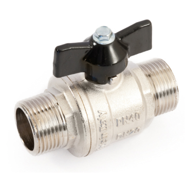 Кран шаровый полнопроходной 1'' НН PN40 General Fittings 7100.M3 - фото