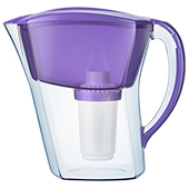 Фильтр кувшин Аквафор Карат (сирень) - фото