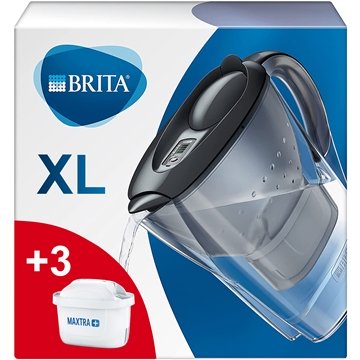 Фильтр-кувшин Brita Marella XL MXpro графит (кувшин + 3 картриджа) - фото
