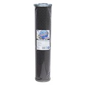 Картридж со спрессованным углем Aquafilter FCCBL20BB-S Ø107x506мм 45°C (очистка от хлора и органических загрязнений) - фото