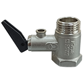 Предохранительный клапан Bonomi для бойлера 1/2'' с ручкой - фото