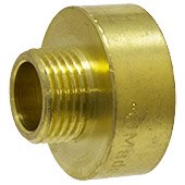 Муфта редукционная General Fittings 1''ВР-1/2''НР - фото