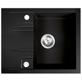Кухонная мойка из гранита Ferro Mezzo II DRGM/48/58BA - фото