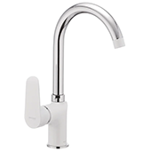 Смеситель для кухни Mixxus Colorado 014 (MI1641) белый - фото