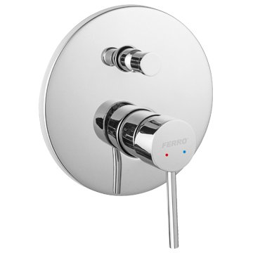Змішувач для ванни (вбудований) FERRO FIESTA BFI7P - фото
