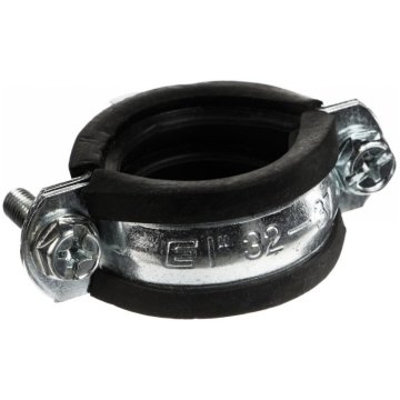 Хомут металевий з ізоляцією Erico Macrofix 32-38 (1'') M8 - фото