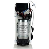 Насос для обратного осмоса WP-P6010 36V 1,35л/мин 40°C в сборе на кронштейне (для мембран 100-150GPD) - фото