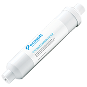 Угольный постфильтр Ecosoft для фильтров обратного осмоса (CHV2010ECOPKG) (трубка 1/4'') - фото