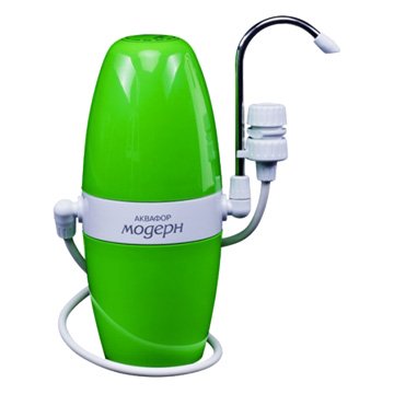 Настольный фильтр Аквафор Модерн 1 зеленый - фото