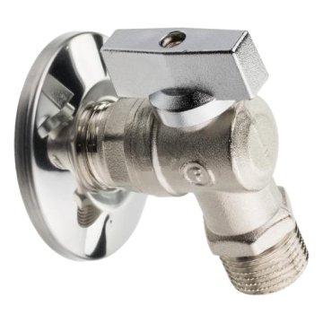 Шаровый кран угловой IVR 136 1/2''-1/2'' - фото