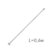 Трубка для змішувача Albertoni  M10 х 1/2'' 0,6м - фото