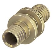 Соединительная муфта TECE Flex d20/d20 латунь (706020) - фото