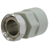 Муфта с накидной гайкой KAS d32х1''ВР (9630007) - фото