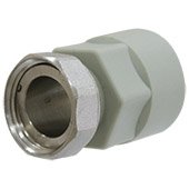 Муфта с накидной гайкой KAS d32х1''ВР (9630007) - фото