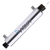 УФ установка для обеззараживания воды VIQUA TAP PLUS S2Q-PA 22Вт G1/2'' 0.4-1.1 м3/час 40°C 8bar (ультрафиолетовая лампа) - фото