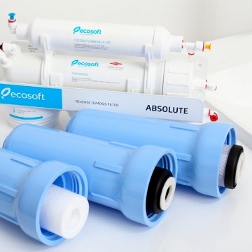 Повна заміна картриджів в фільтрі зворотного осмосу - фото