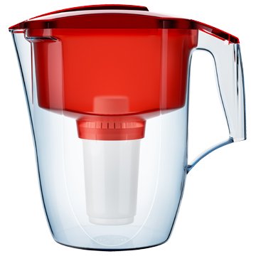 Фільтр-глечик Аквафор Океан A5 (червоний) - фото