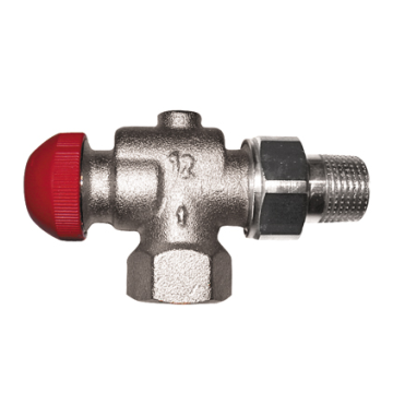 Термостатичний клапан кутовий HERZ TS-90-V 1/2'' 1772867 (під термоголовку М28х1,5) - фото