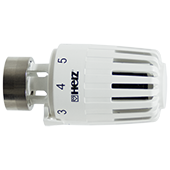 Термостатическая головка M23,5Х1,5 мм с жидкостным датчиком Herz Project D 7260 (1726019) - фото