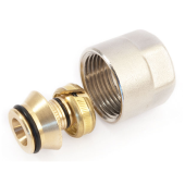 Накидная гайка со вставкой Евроконус 16х3/4''х2,0 General Fittings 5700.80 - фото