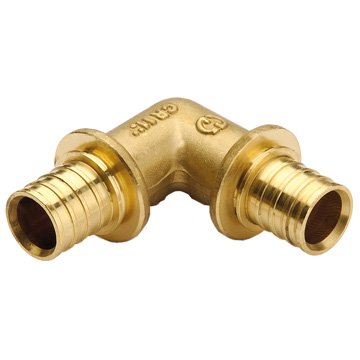 Соединительное колено латунь 90° General Fittings d32/d32 (3400.20) - фото