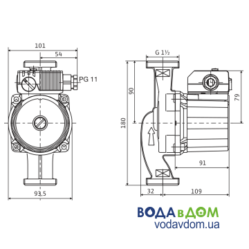 Циркуляционный насос Wilo Star-RS 25/7 - фото