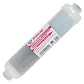 Угольный бактерицидный постфильтр Aquafilter AICRO-AB (резьба G1/4'') для систем обратного осмоса - фото