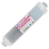 Угольный бактерицидный постфильтр Aquafilter AICRO-AB (резьба G1/4'') для систем обратного осмоса - фото