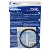 Уплотнительное кольцо + силикон Atlas Filtri для колб DP/Hydra RE9020676 Ø84х3.5мм - фото