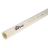 Труба для горячей воды ХПВХ USTM 3/4'' 3м (50007) - фото