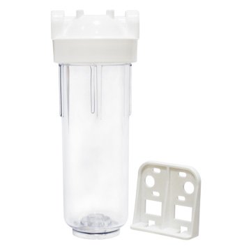 Магістральний фільтр для води Aqualite FHV12-С G1/2'' (латунь) 10'' 45°C 8bar з картриджем 5mcr - фото