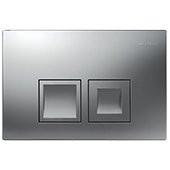 Смывная клавиша Geberit Delta 50 матовый хром (115.135.46.1) - фото