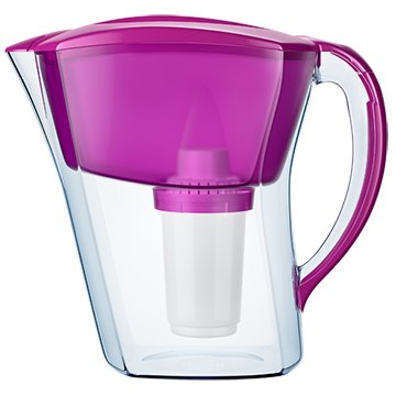 Фильтр кувшин Аквафор Карат (цикламен) - фото