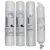 Набор картриджей Zepter Aqueena COB-AQ12 (12 месяцев) без мембраны (EE-AQ-20, EE-AQ-C, EE-AQ-5, WT-100-75) - фото