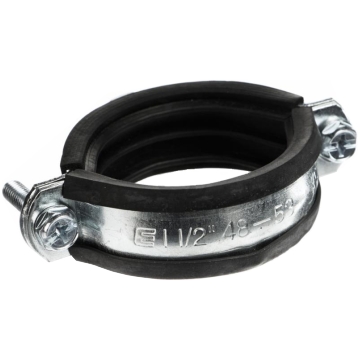Хомут металевий з ізоляцією Erico Macrofix 39-46 48-53 (1 1/2'') M8 - фото