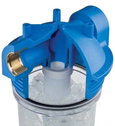 Фільтр від накипу Atlas Filtri Dosafos Mignon Plus L3P G1/2'' (латунь) 5'' 35°C 5bar (з кристалами поліфосфату) RA404P511 - фото