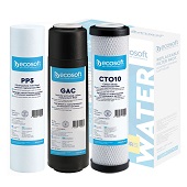 Улучшенный набор картриджей Ecosoft CHV3ECO для осмоса - фото