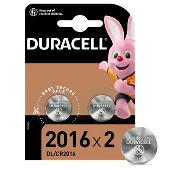 Литиевая батарейка Duracell Specialty типа таблетка DL2016/CR2016 2шт - фото