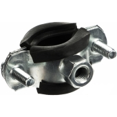 Хомут металлический с изоляцией Erico Macrofix 25-30 (3/4'') M8 - фото