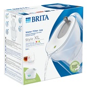 Фильтр-кувшин Brita Style XL LED Серый 3.6/2,4л с картриджем Maxtra (световая LED индикация) - фото