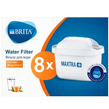 Картридж для фильтра Brita MAXTRA Hard Water Expert (Limescale) для жесткой воды (8 шт) - фото