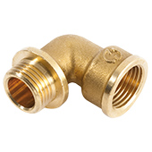 Колено редукционное General Fittings 1/2''НР-3/4''ВР - фото